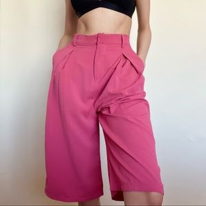 {SOLD} Heartbreak Longline Tailored Shorts